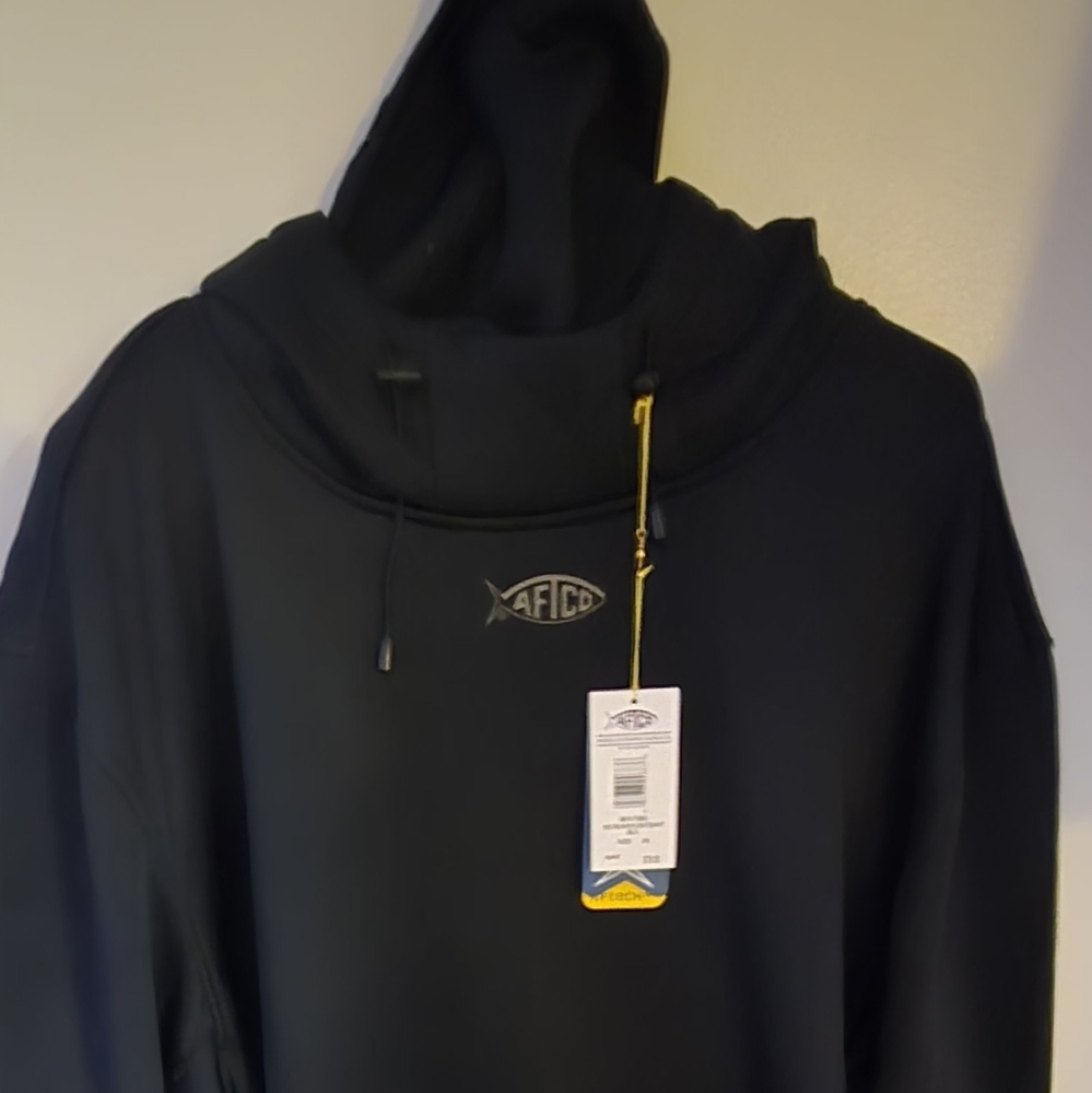 NWT Big Man AFTCO "REAPER," FISHERMAN HOODIE